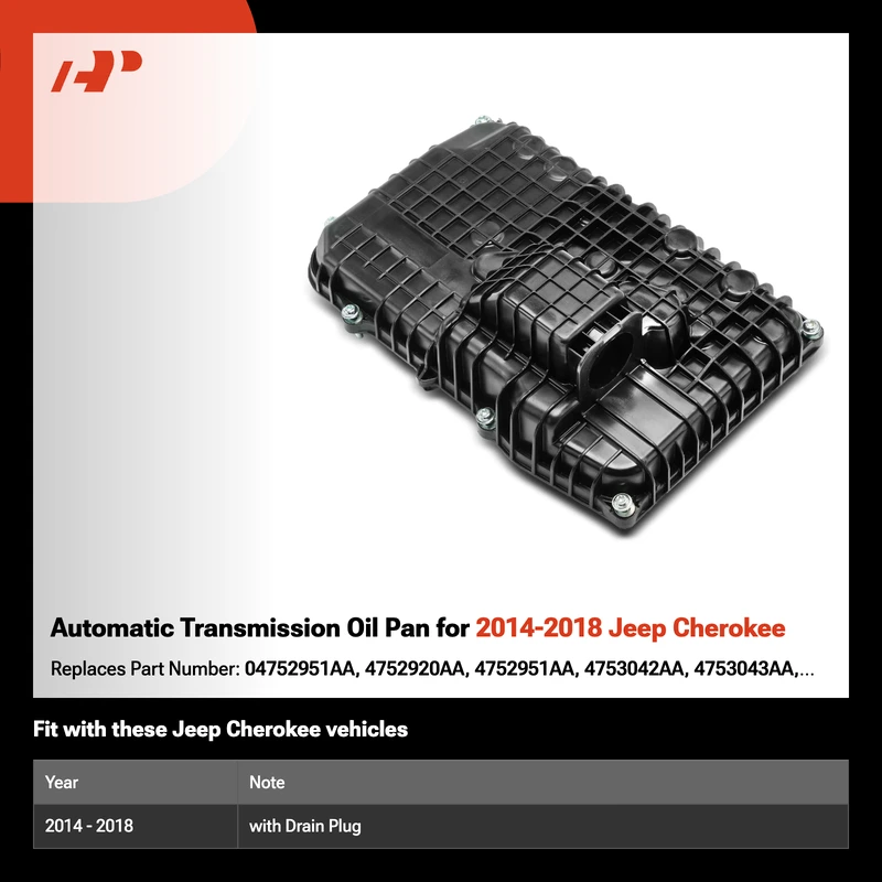 Automatic Transmission Oil Pan for 2014-2018 Jeep Cherokee