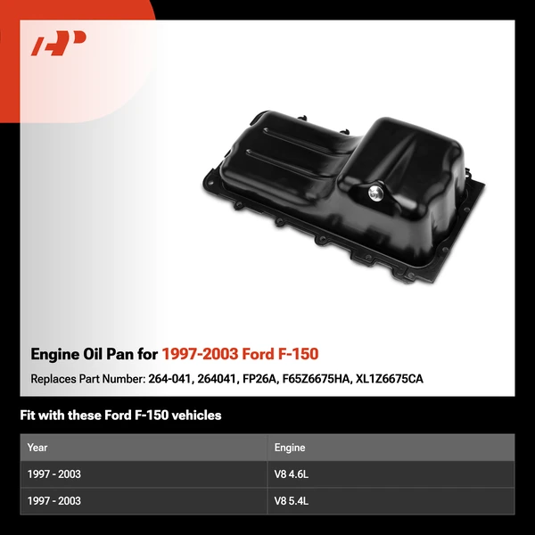 Engine Oil Pan for 1997-2003 Ford F-150