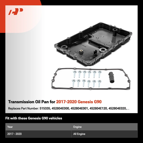 Transmission Oil Pan for 2017-2020 Genesis G90