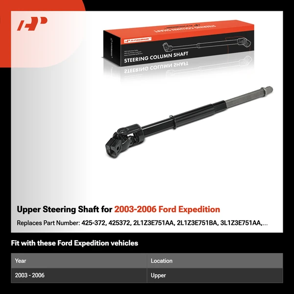 Upper Steering Shaft for 2003-2006 Ford Expedition