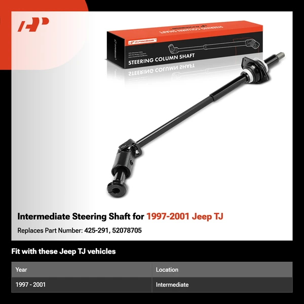 Intermediate Steering Shaft for 1997-2001 Jeep TJ