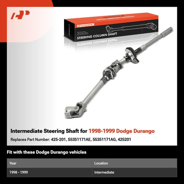 Intermediate Steering Shaft for 1998-1999 Dodge Durango