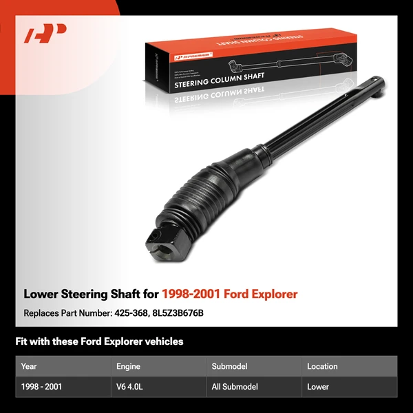 Lower Steering Shaft for 1998-2001 Ford Explorer