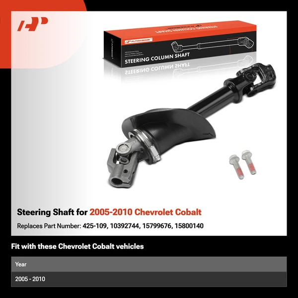 Steering Shaft for 2005-2010 Chevrolet Cobalt