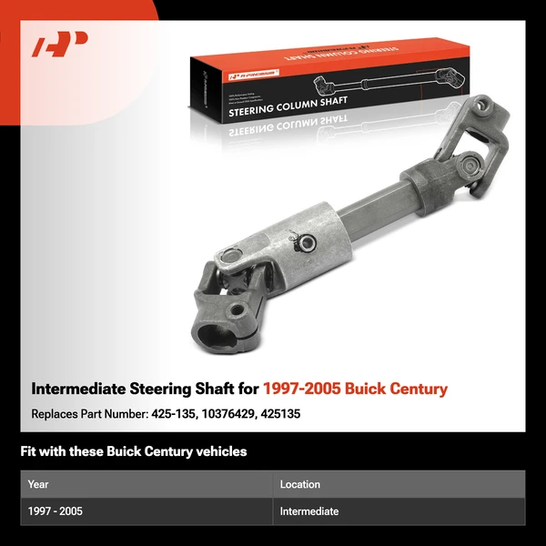 Intermediate Steering Shaft for 1997-2005 Buick Century