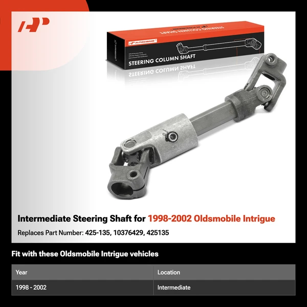 Intermediate Steering Shaft for 1998-2002 Oldsmobile Intrigue