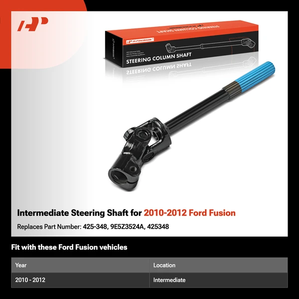 Intermediate Steering Shaft for 2010-2012 Ford Fusion