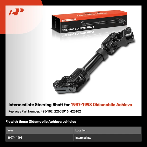 Intermediate Steering Shaft for 1997-1998 Oldsmobile Achieva