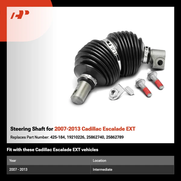 Steering Shaft for 2007-2013 Cadillac Escalade EXT