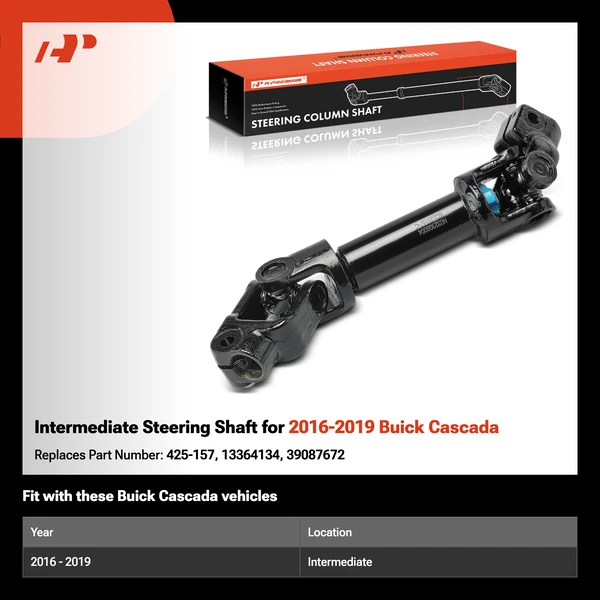 Intermediate Steering Shaft for 2016-2019 Buick Cascada