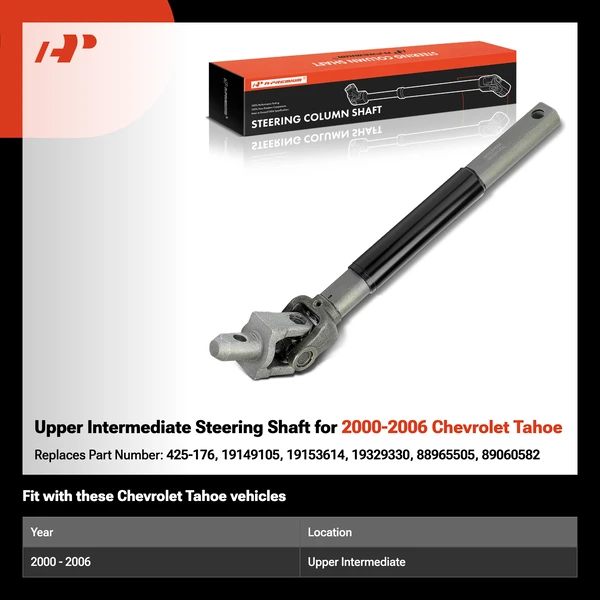 Upper Intermediate Steering Shaft for 2000-2006 Chevrolet Tahoe