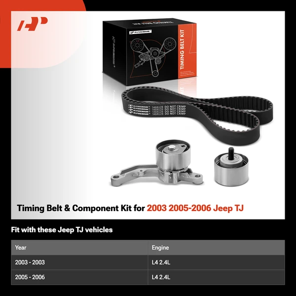 Timing Belt & Component Kit for 2003 2005-2006 Jeep TJ