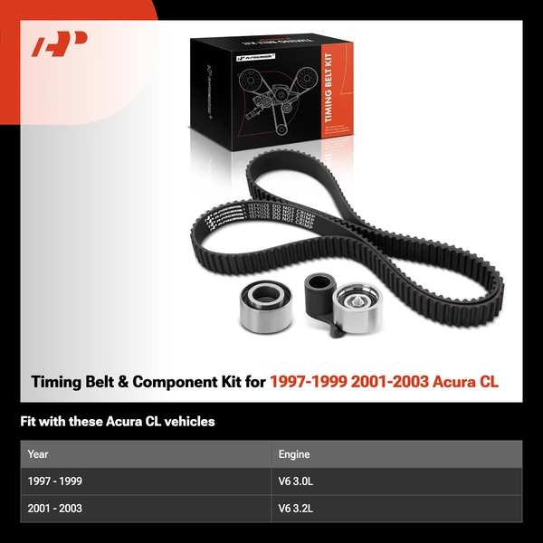 Timing Belt & Component Kit for 1997-1999 2001-2003 Acura CL