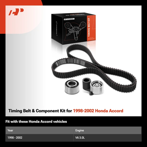 Timing Belt & Component Kit for 1998-2002 Honda Accord