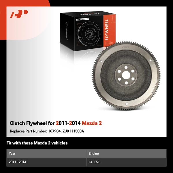 Clutch Flywheel for 2011-2014 Mazda 2