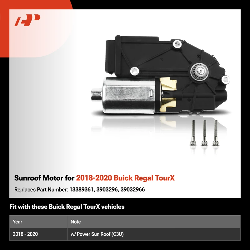 Sunroof Motor for 2018-2020 Buick Regal TourX