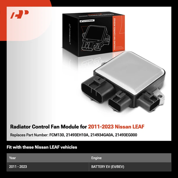 Radiator Control Fan Module for 2011-2023 Nissan LEAF