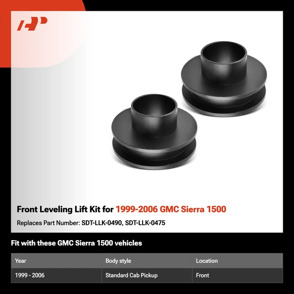 Front Leveling Lift Kit for 1999-2006 GMC Sierra 1500