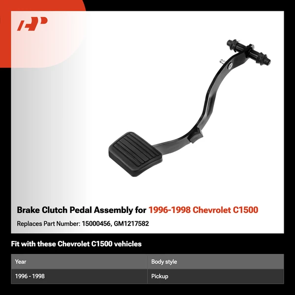 Brake Clutch Pedal Assembly for 1996-1998 Chevrolet C1500