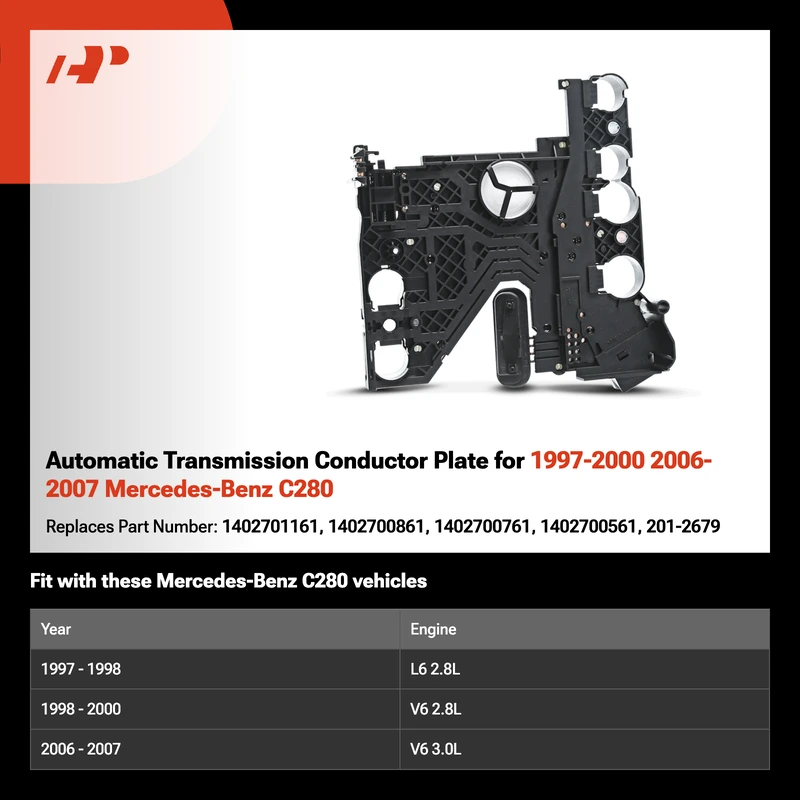 Automatic Transmission Conductor Plate for 1997-2000 2006-2007 Mercedes-Benz C280