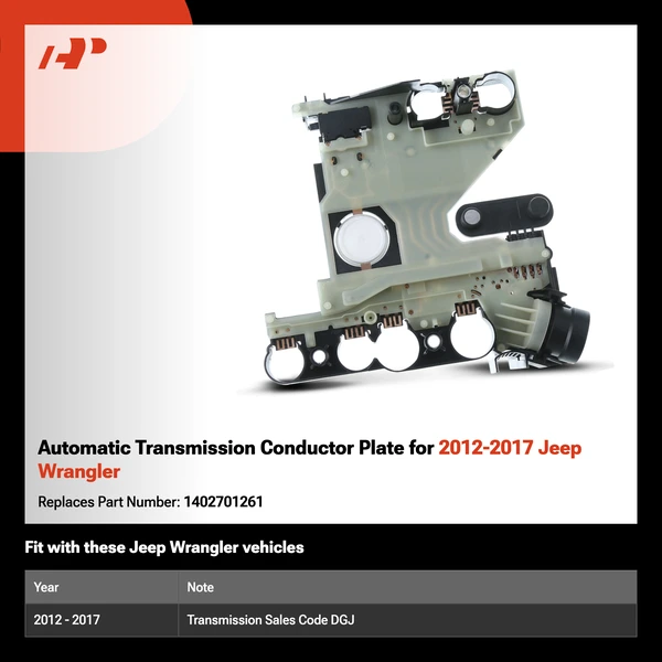 Automatic Transmission Conductor Plate for 2012-2017 Jeep Wrangler