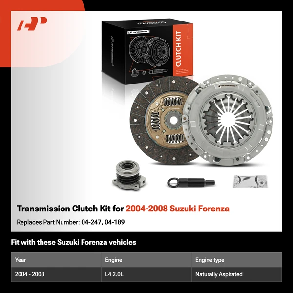 Transmission Clutch Kit for 2004-2008 Suzuki Forenza