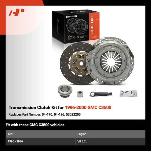 Transmission Clutch Kit for 1996-2000 GMC C3500