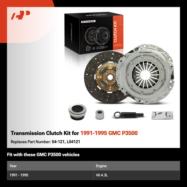 Transmission Clutch Kit for 1991-1995 GMC P3500