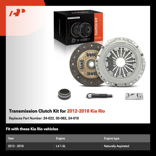 Transmission Clutch Kit for 2012-2018 Kia Rio