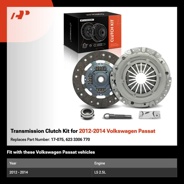Transmission Clutch Kit for 2012-2014 Volkswagen Passat