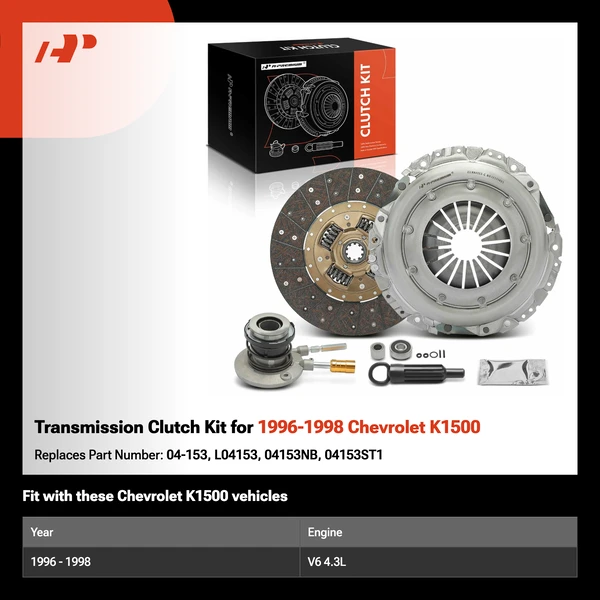 Transmission Clutch Kit for 1996-1998 Chevrolet K1500