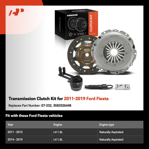 Transmission Clutch Kit for 2011-2019 Ford Fiesta