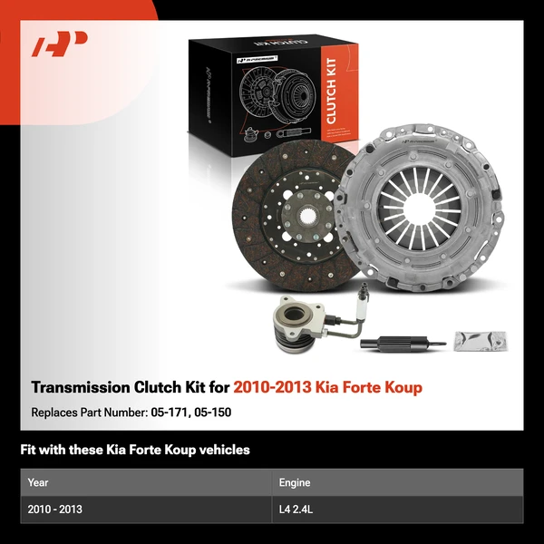 Transmission Clutch Kit for 2010-2013 Kia Forte Koup