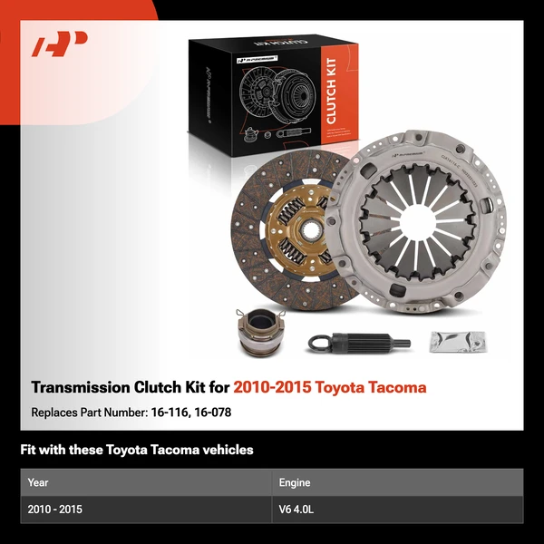 Transmission Clutch Kit for 2010-2015 Toyota Tacoma