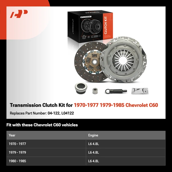 Transmission Clutch Kit for 1970-1977 1979-1985 Chevrolet C60