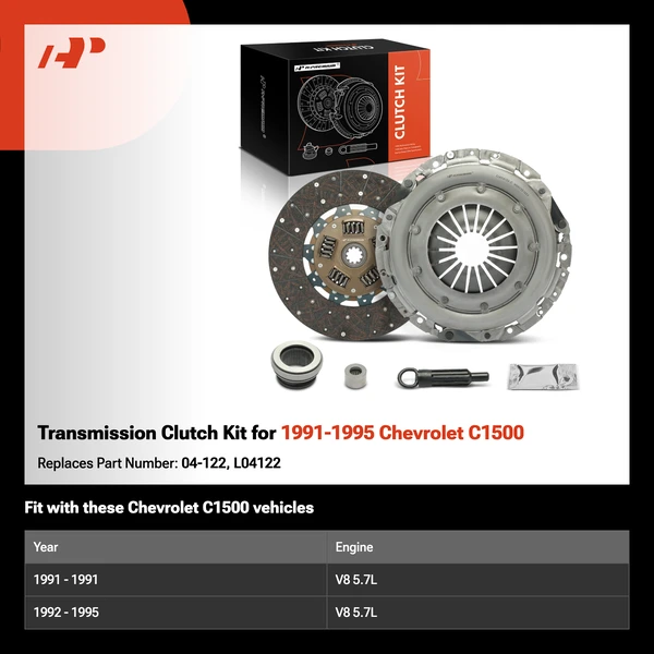 Transmission Clutch Kit for 1991-1995 Chevrolet C1500