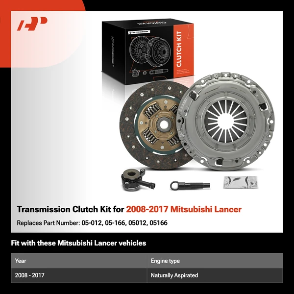 Transmission Clutch Kit for 2008-2017 Mitsubishi Lancer