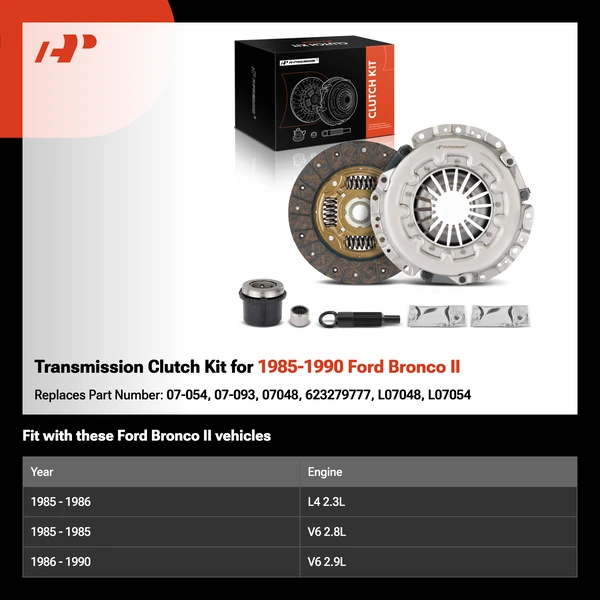 Transmission Clutch Kit for 1985-1990 Ford Bronco II