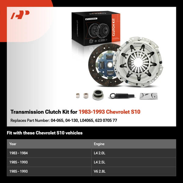 Transmission Clutch Kit for 1983-1993 Chevrolet S10