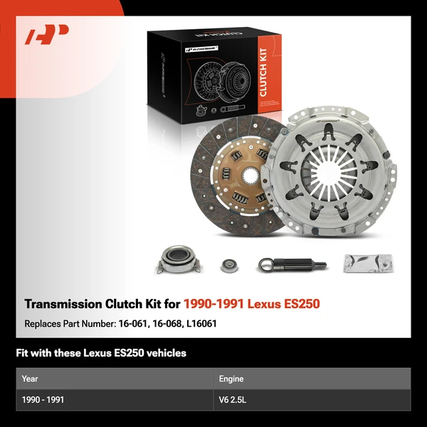 Transmission Clutch Kit for 1990-1991 Lexus ES250