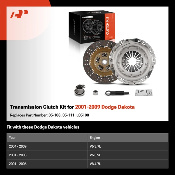 Transmission Clutch Kit for 2001-2009 Dodge Dakota