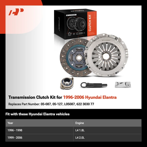 Transmission Clutch Kit for 1996-2006 Hyundai Elantra