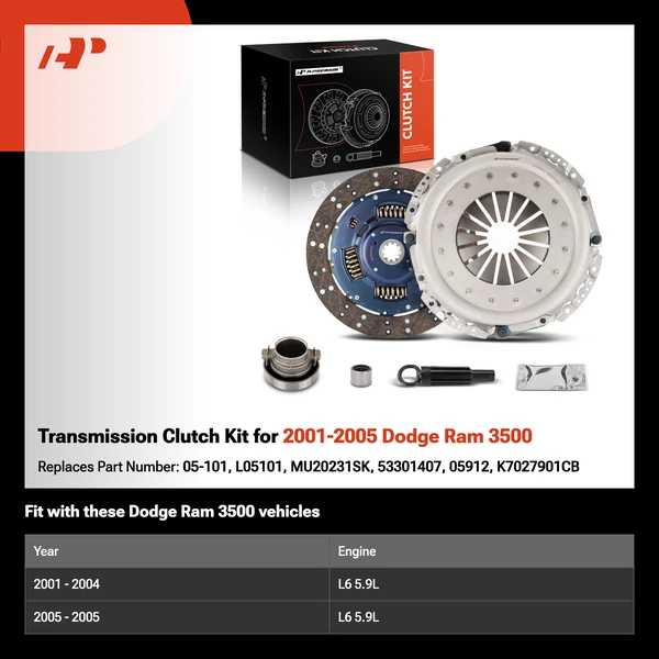 Transmission Clutch Kit for 2001-2005 Dodge Ram 3500