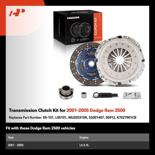 Transmission Clutch Kit for 2001-2005 Dodge Ram 2500
