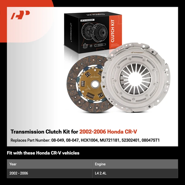 Transmission Clutch Kit for 2002-2006 Honda CR-V