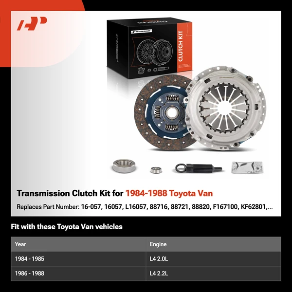 Transmission Clutch Kit for 1984-1988 Toyota Van