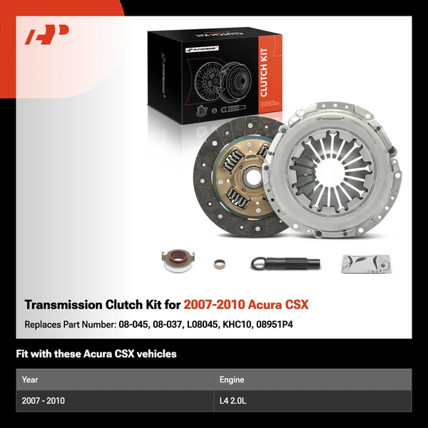 Transmission Clutch Kit for 2007-2010 Acura CSX
