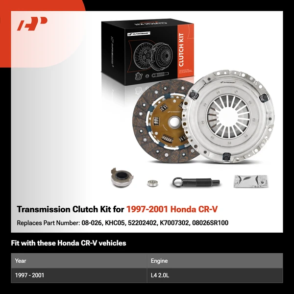 Transmission Clutch Kit for 1997-2001 Honda CR-V