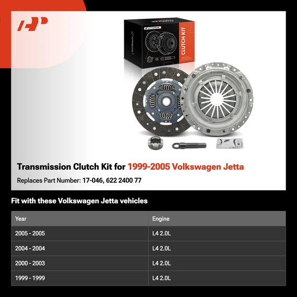 Transmission Clutch Kit for 1999-2005 Volkswagen Jetta