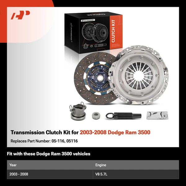 Transmission Clutch Kit for 2003-2008 Dodge Ram 3500
